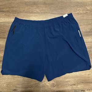 REI Men’s Size XL Athletic Shorts Blue Performance Stretch Activewear Lined